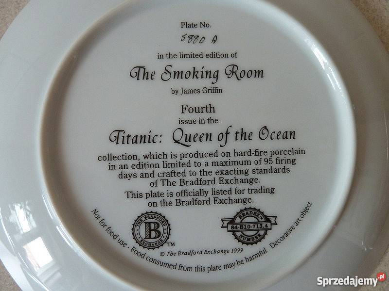 TITANIC Limitowana Porcelana z Certyfikatem The Rzeszów