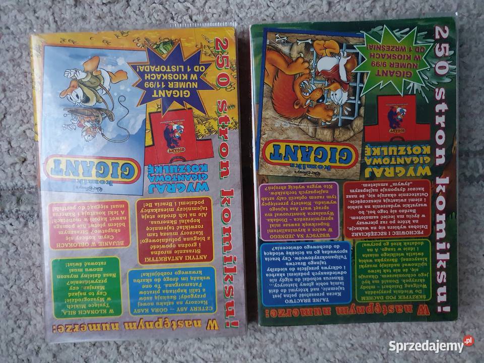 Komiks Gigant zestaw 7 tomów 1999 Gdynia sprzedam