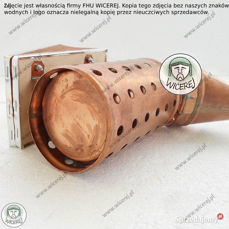 Podkurzacz Solidny Premium Miedziany z Wkładem i Jaśliska