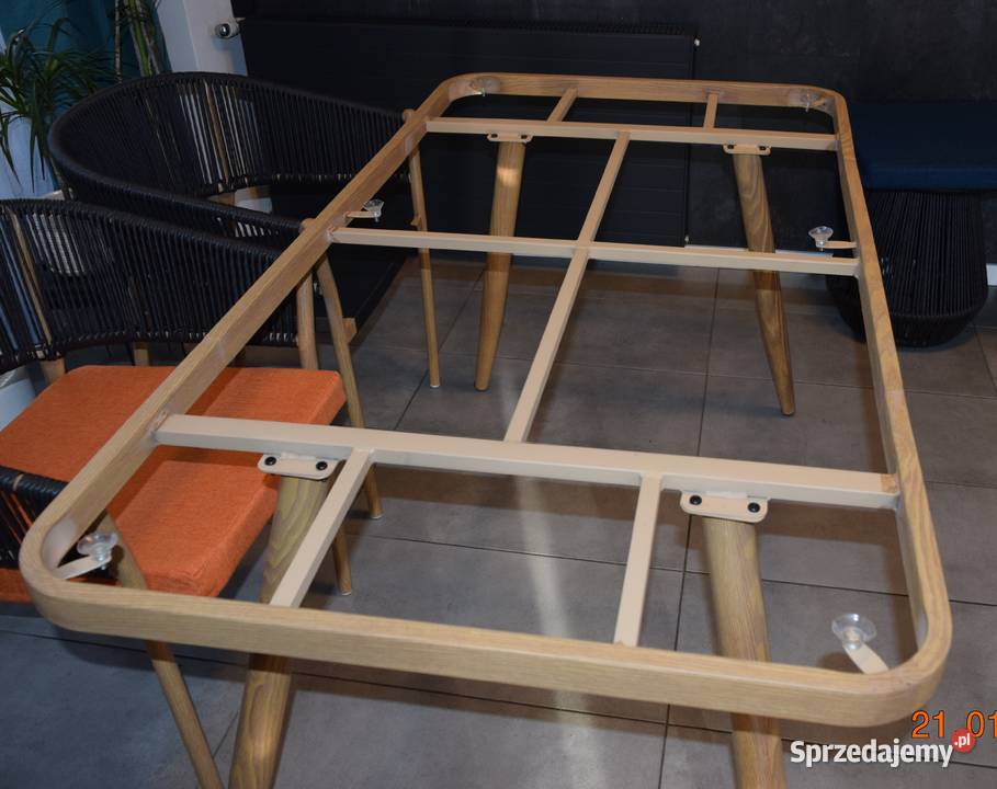 zestaw ogrodowy 61 technoratan obiadowy stół