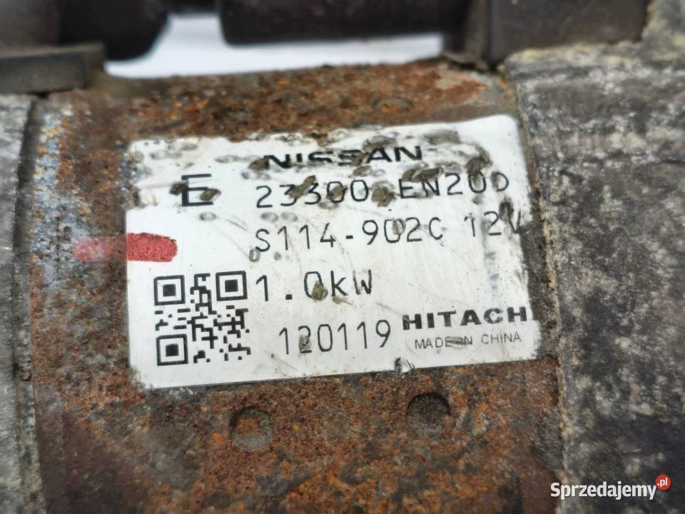 ROZRUSZNIK Nissan XTrail II T31 20 16V hitachi osobowe Chełm