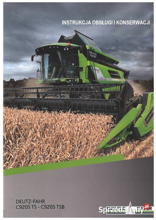 Claas Dominator 80 85 100 105 Instrukcja obsługi Książki i Podręczniki wielkopolskie Szamotuły sprzedam