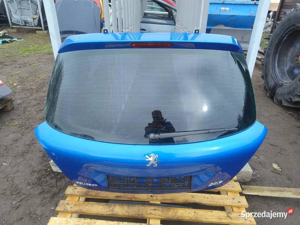 KLAPA BAGAŻNIKA KMFD PEUGEOT 207 sprzedam