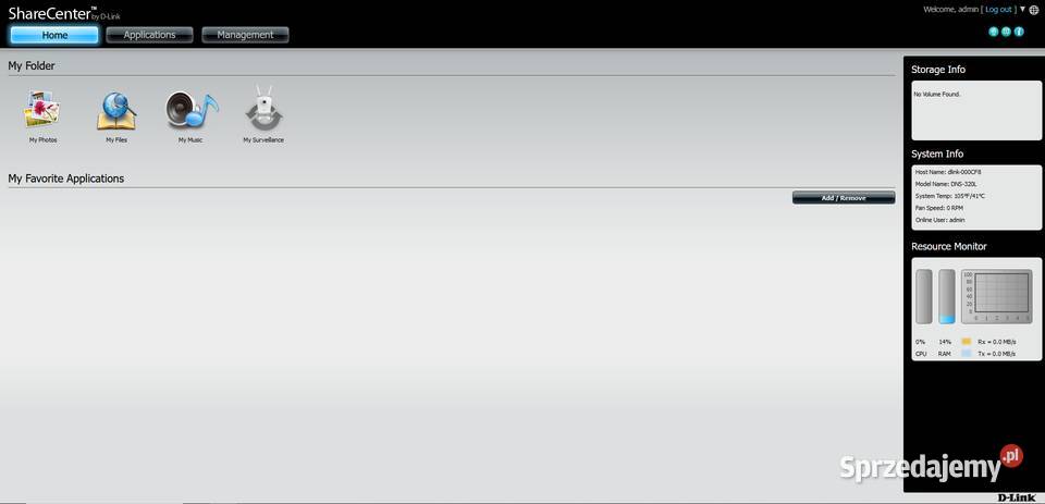 Serwer plików DLink DNS320L Szczecin