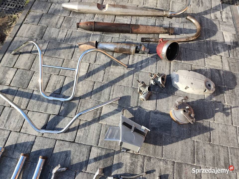 Rama tłumik kierownica wsk lelek Dudek bąk wfm Nekla