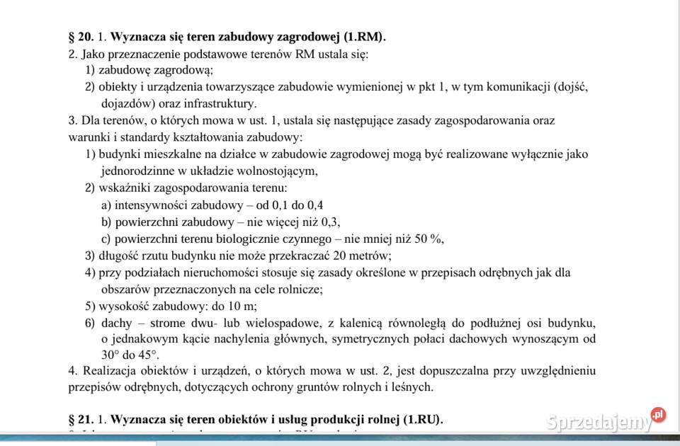 Piękna działka Krakowa i Niepołomic Niepołomice sprzedam
