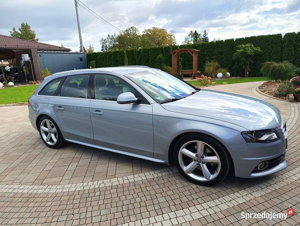 Audi A4 B8 SLine 20TDI 143 Bezwypadkowy Decra nieuszkodzony podkarpackie Brzozów