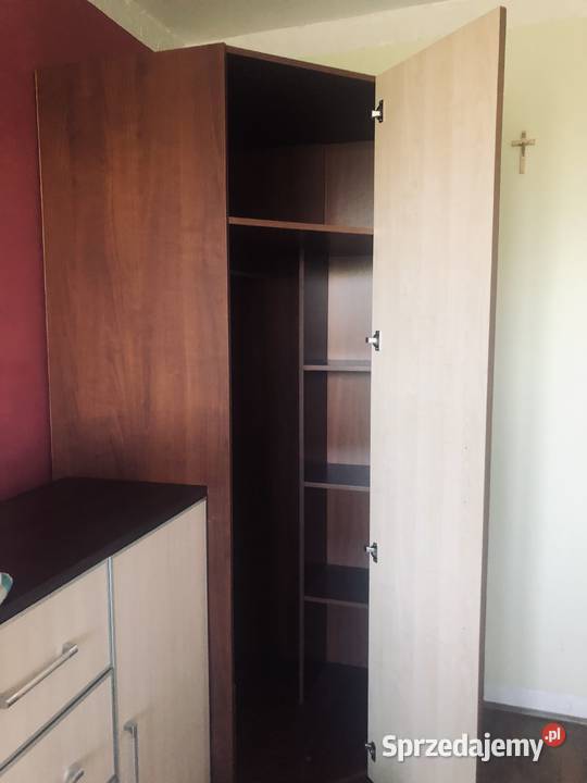 Sprzedam pojemną szafę na odzież 88cm dolnośląskie Bolesławiec