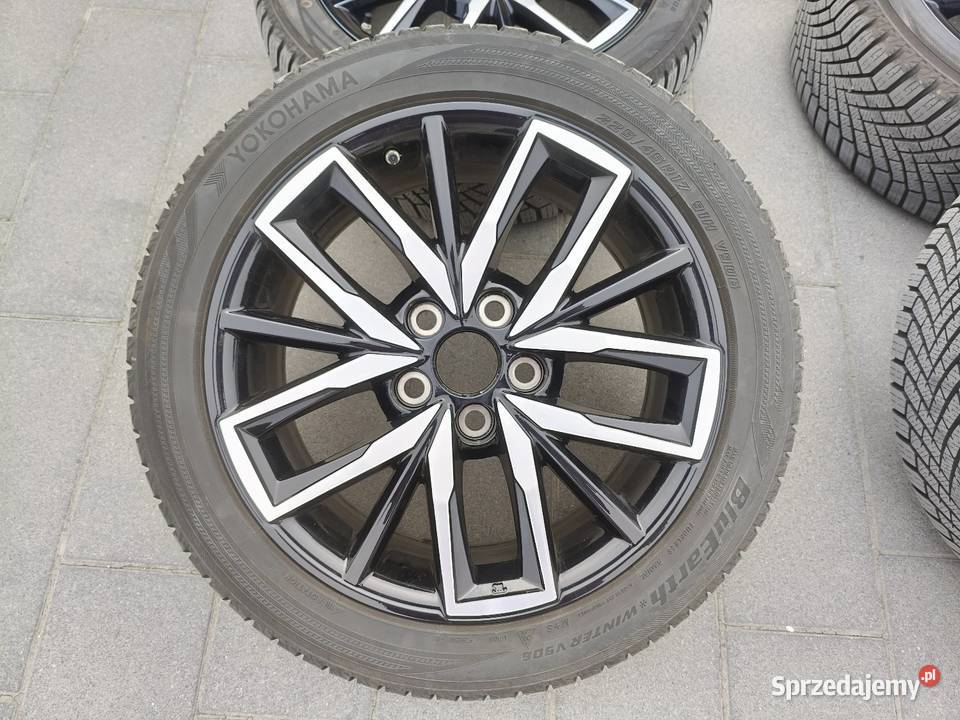 Koła zimowe 22545 R17 Yokohama DOT2224 Toyota Wrocław sprzedam