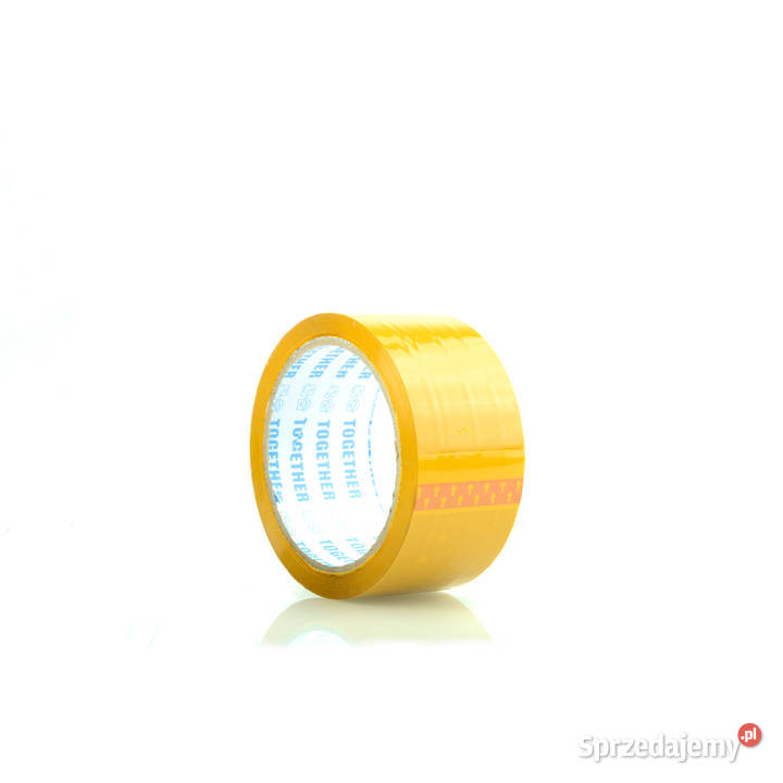 Taśma Pakowa Żółta 48 mm x 50 m Ultra Mocna małopolskie Ludźmierz