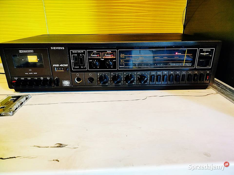 Siemens RS 402 Amplituner z magnetofonem sprawne Mińsk Mazowiecki