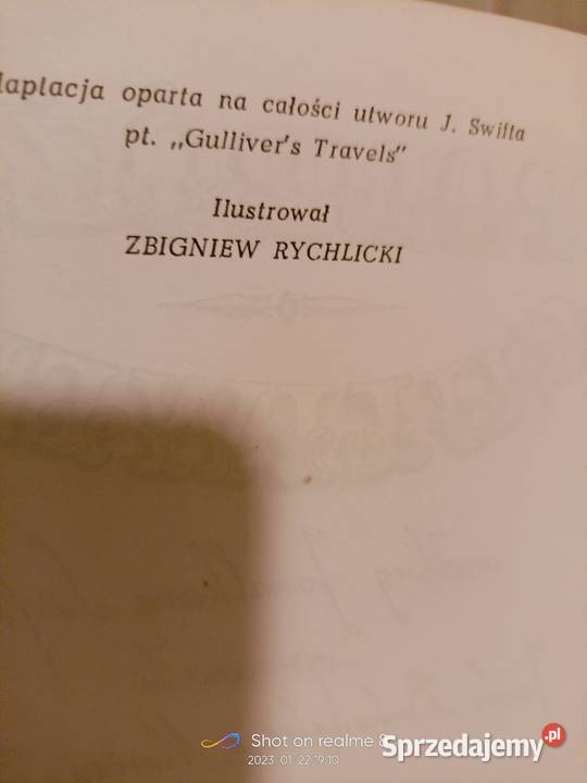 Podróże Guliwera Swift książki prezenty unikat Rok wydania 1989