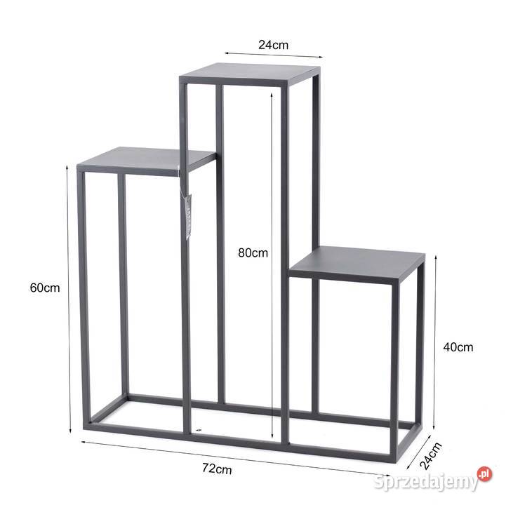Kwietnik Metalowy Stojak na trzy kwiaty METALLO mazowieckie sprzedam