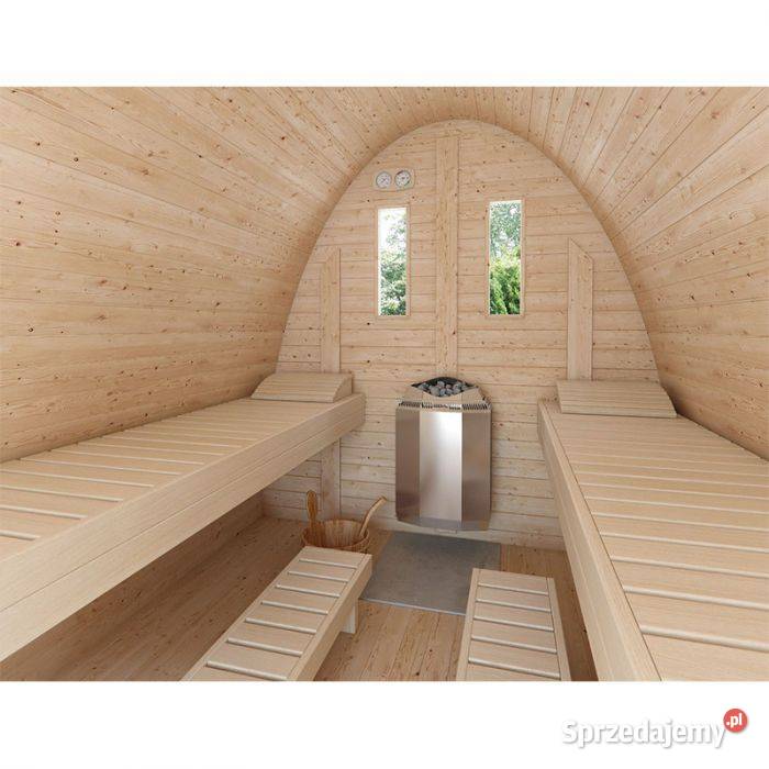 Sauna ogrodowa Domek saunowy POD 4m ze świerku Płock