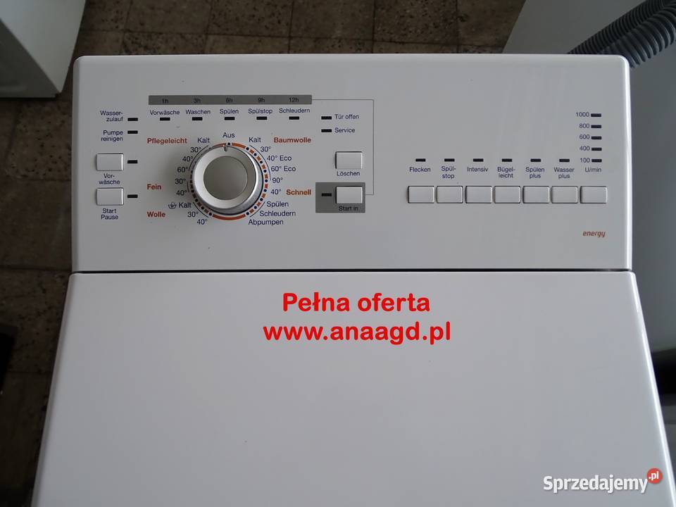 Pralka CONSTRUCTA BOSCH szer40 6 GWARANCJA DUŻY Miękowo