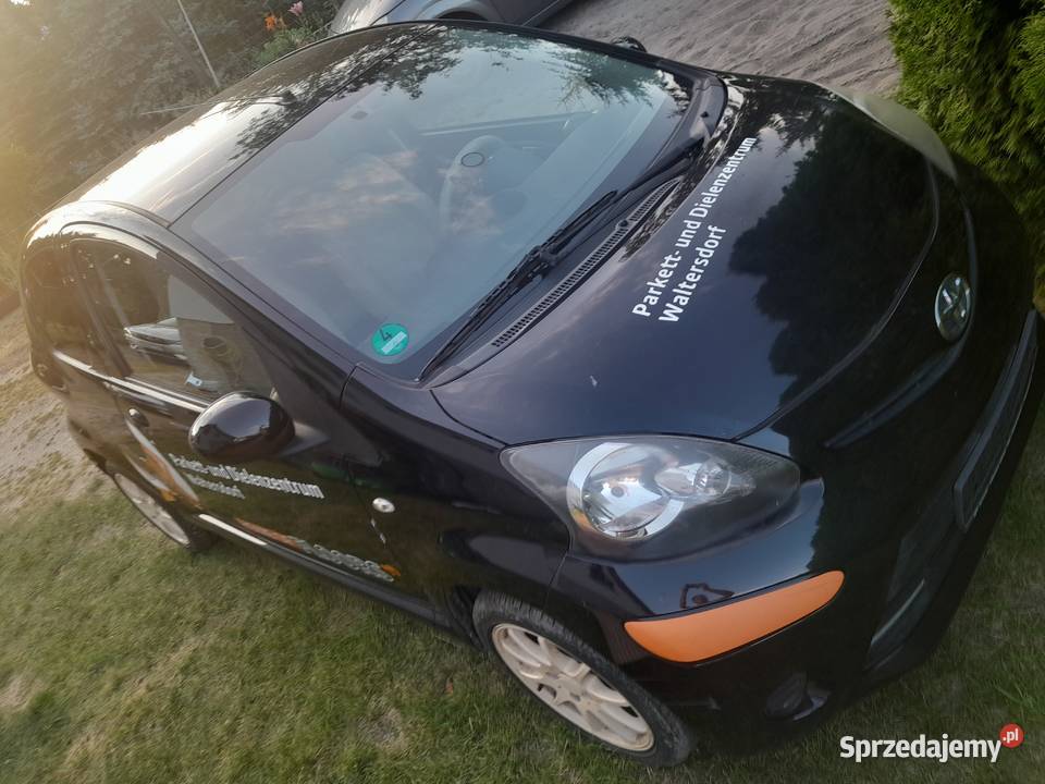 Toyota Aygo 10 benzyna 2014r z de klima skóra CD Wronki