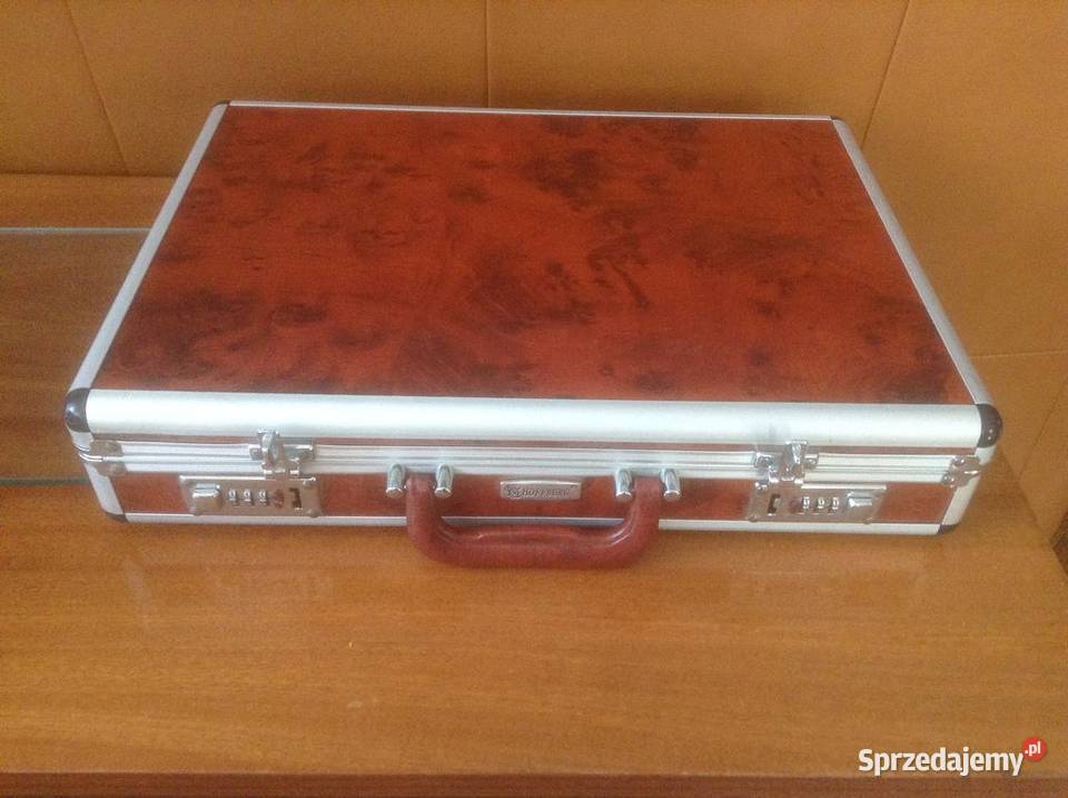 Neseser na dokumenty z zamkiem szyfrowym Galanteria i dodatki Opole