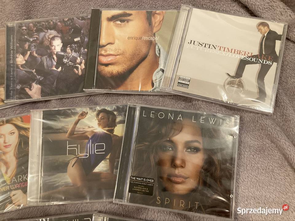 Nowe płyty CD zafoliowane sprzedam