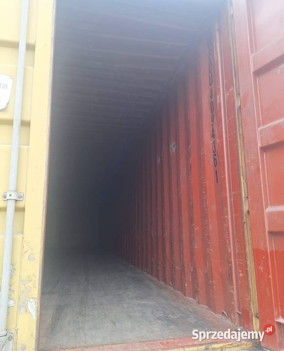 Sprzedam kontener morski 12 metrowy 40DC podlaskie Białystok