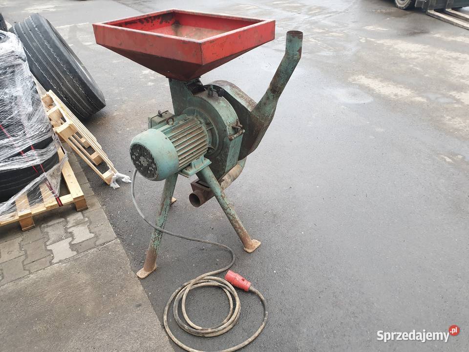 Śrutownik do Zboża z Podajnikiem Marchner 75kW Śliwnik