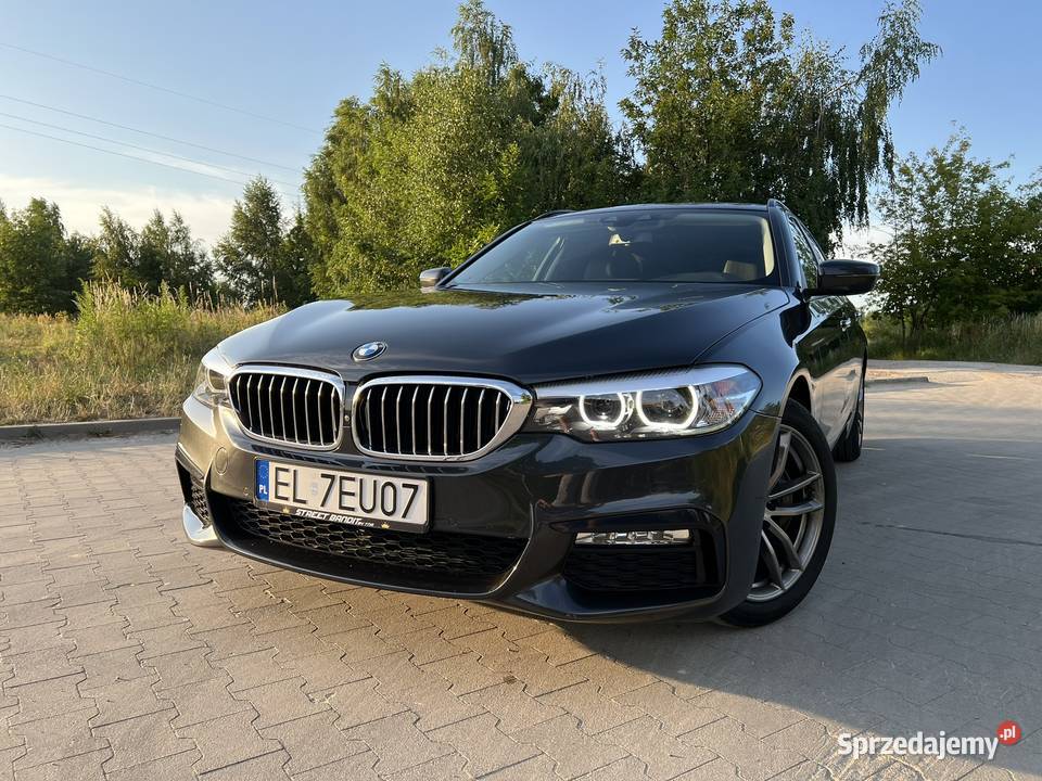 BMW 540i xDrive G31 z grudnia 2017 M pakiet łódzkie