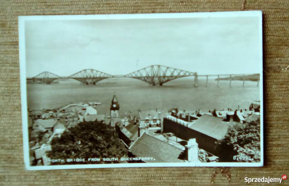 MOST KOLEJOWY ŁĄCZĄCY EDYNBURG Z HRABSTWEM FIFE Piszczac