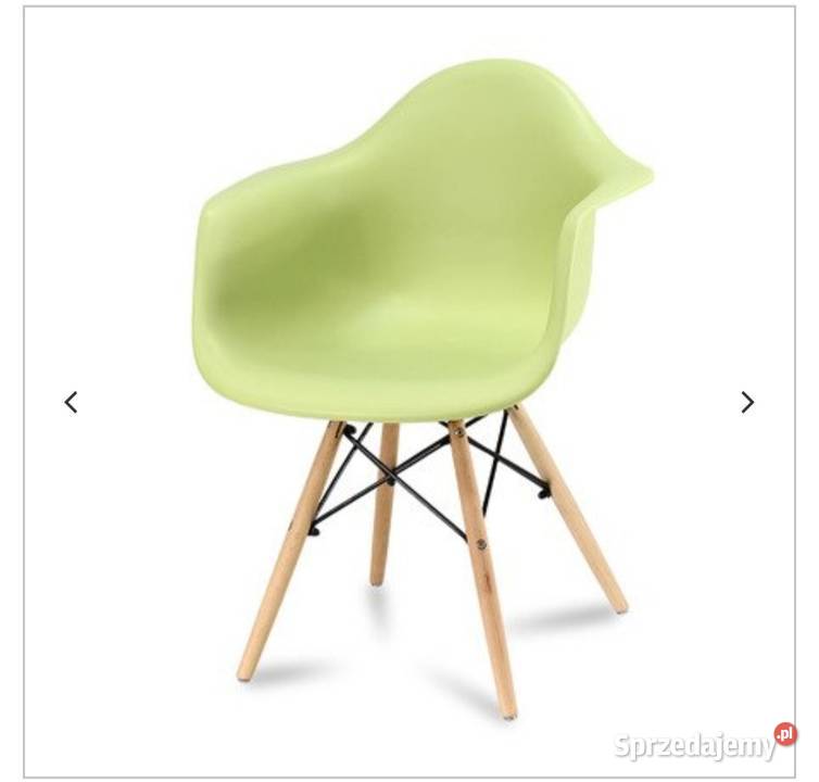 Zielone krzesło nowoczesne Modern art design