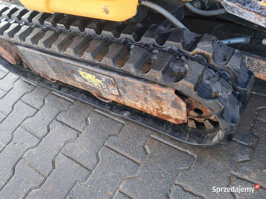 Minikoparka YANMAR SV 08 17r 1t vio 102 jcb 8008 Sułów