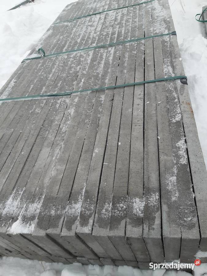 Płyta betonowa do ogrodzeń podmurówka 25x241 lubelskie Łęczna sprzedam
