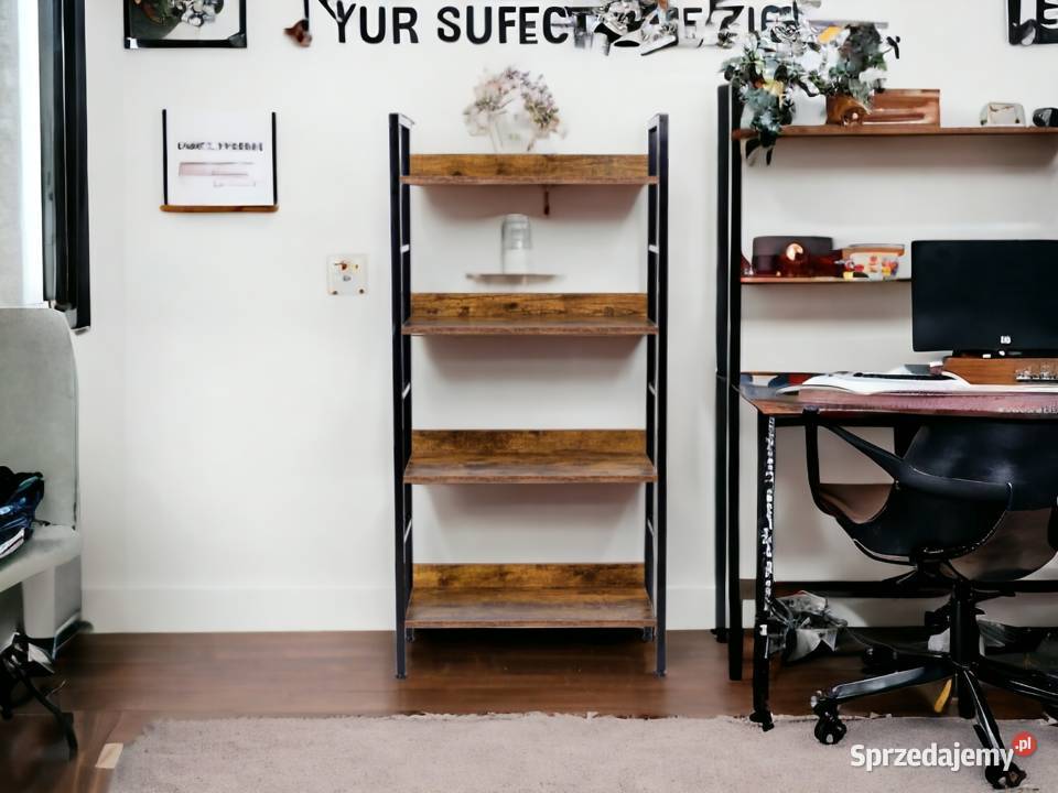Regał Loftowy Biurowy Nowoczesny z charakterem łódzkie