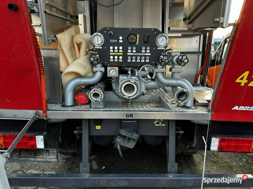 pożarnicze Mercedes Atego 918 Straż Pożarna 4X4 tempomat Syców