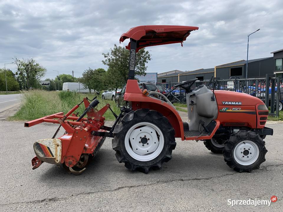 Traktorek Yanmar AF150 z glebogryzarką Wisznia Mała sprzedam