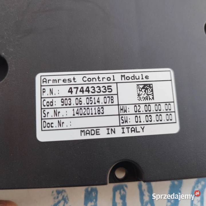Sterownik modul ciagnik case holland 47443335 Łowicz