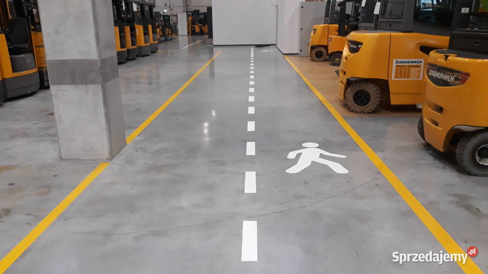 Malowanie linii Oznakowanie poziome Parkingi