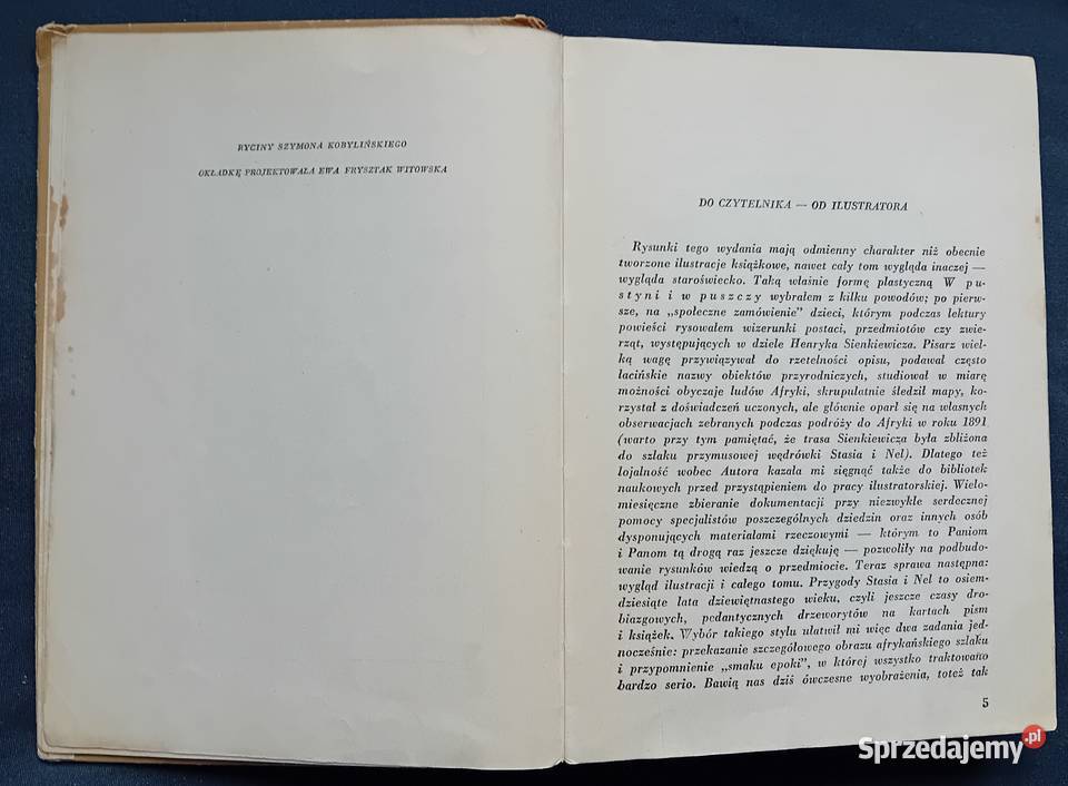 Henryk Sienkiewicz W pustyni i w puszczy PIW Koźminek