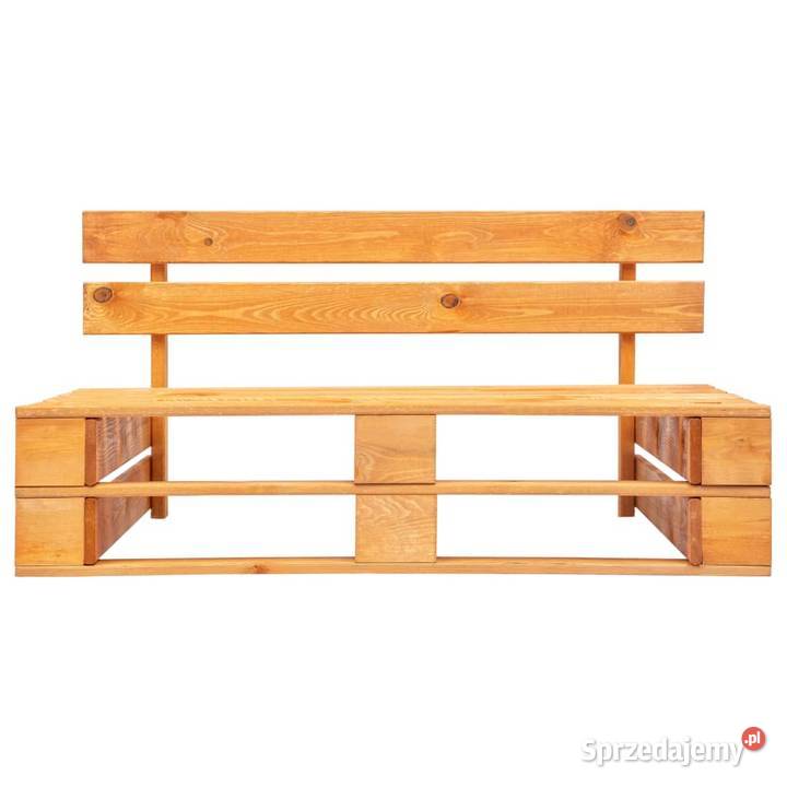 vidaXL Ogrodowa ławka z palet drewno miodowy Warszawa