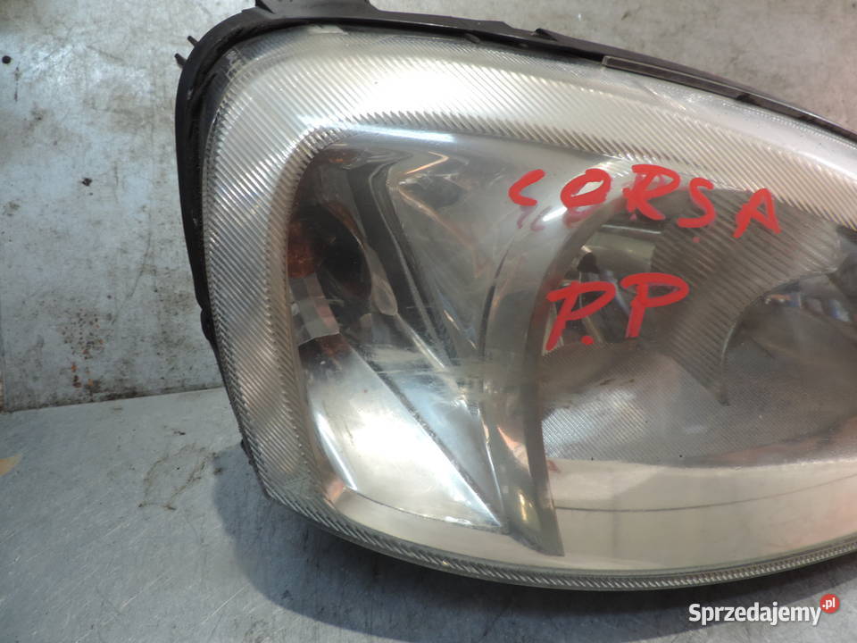 OPEL CORSA C LAMPA PRAWA PRZEDNIA PRZÓD prawe Nowy Sącz