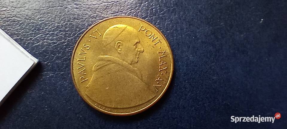 Stare monety 20 lir 1967 Watykan Lesko