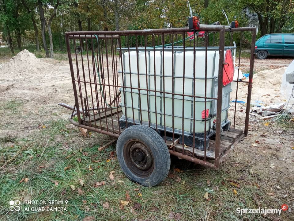 Klatka do przewozu zwierząt beczka 600 litrów nieuszkodzony świętokrzyskie Łączyn sprzedam