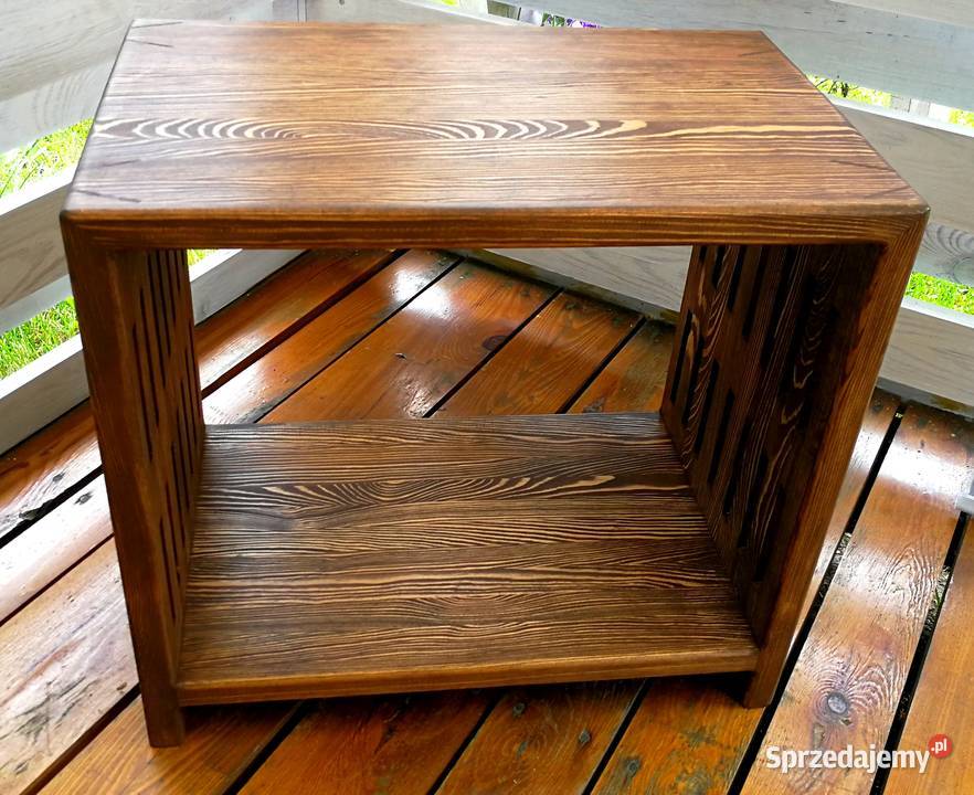 Ława drewniana stolik kawowy ławakostka Radków