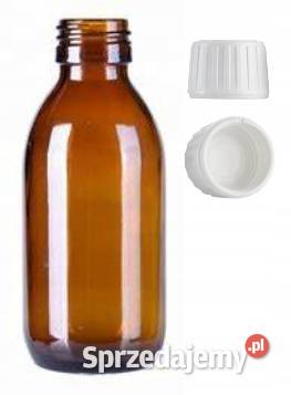 Butelka Apteczna LAB 100ml Szczelna Nakrętka łódzkie Łódź
