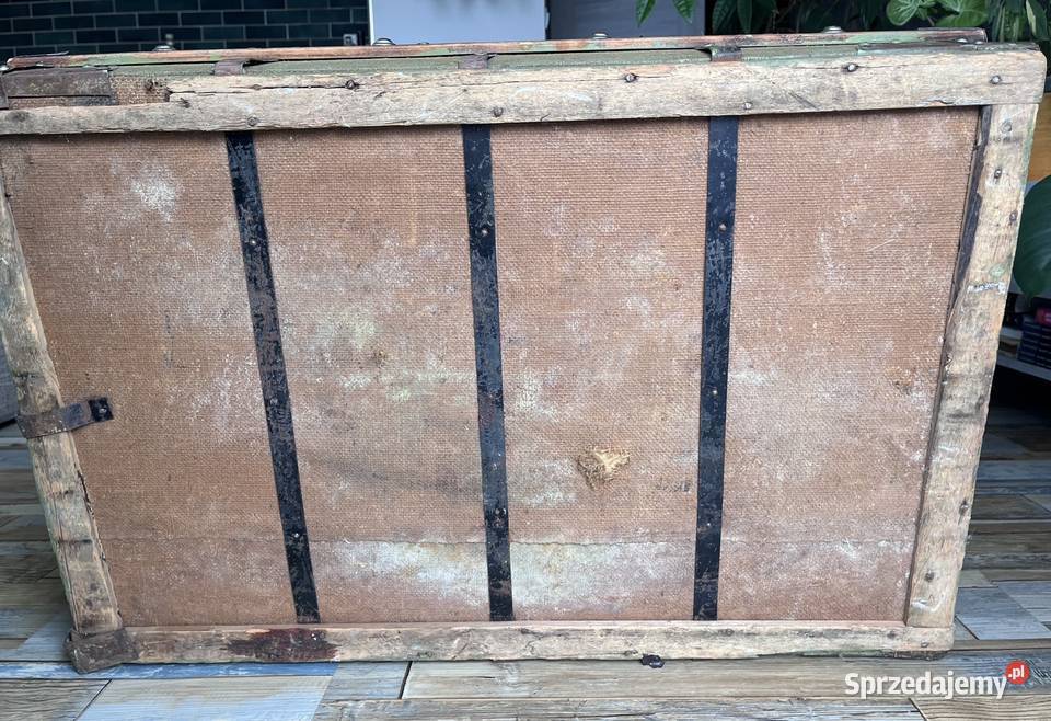 Skrzynia kufer renowacja antyk Gdańsk