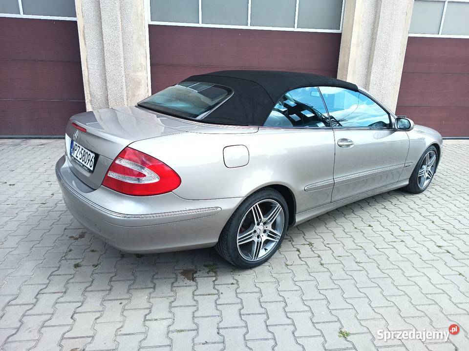 Mercedes CLK 200 18 kompressor Kabriolet nieuszkodzony mazowieckie Rostkowo
