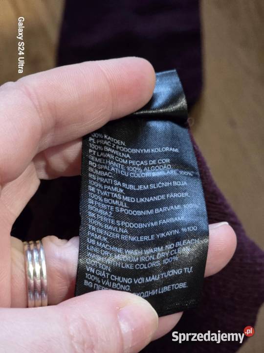 Sweter męski idealny do koszuli z krawatem size