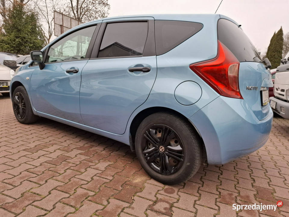 Nissan Note 12 Benzyna Gaz Zarejestrowany w elektryczne lusterka Lublin