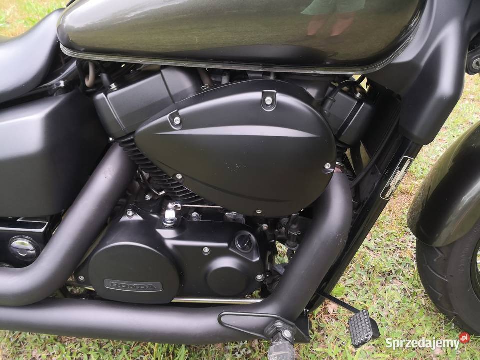 Honda shadow vt750 c2b black spirit vance hines Honda Lichawa