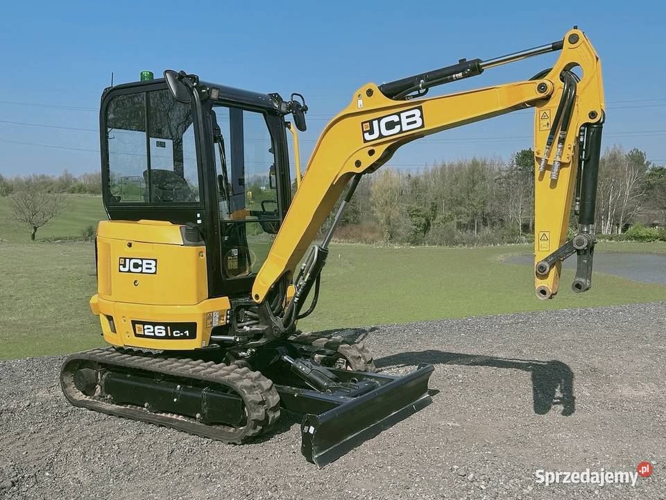 2023 JCB 26C1 koparka dolnośląskie Zgorzelec sprzedam