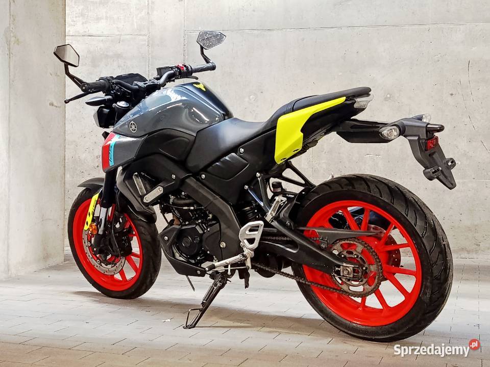 Yamaha MT 125 15 kat BA1 2021r TRANSPORT ładny łańcuch Łódź
