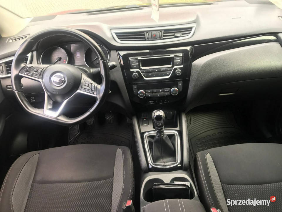 Nissan Qashqai Polski Salon 100 sprawny do jazdy czarny Qashqai Kraków