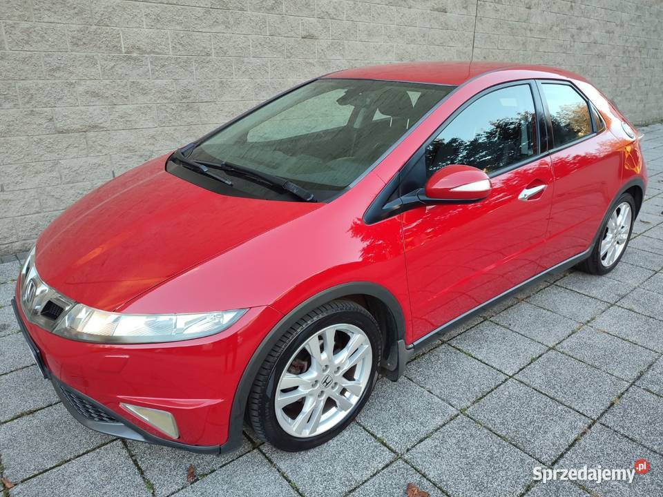 Honda Civic UFO bezwypadkowy oryginalny przebieg ESP śląskie Będzin